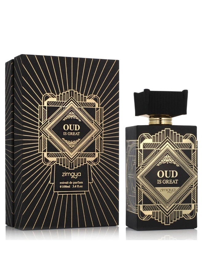 Afnan Zimaya Oud Is Great Perfume For Men And Women Edp 100ml - Image 1